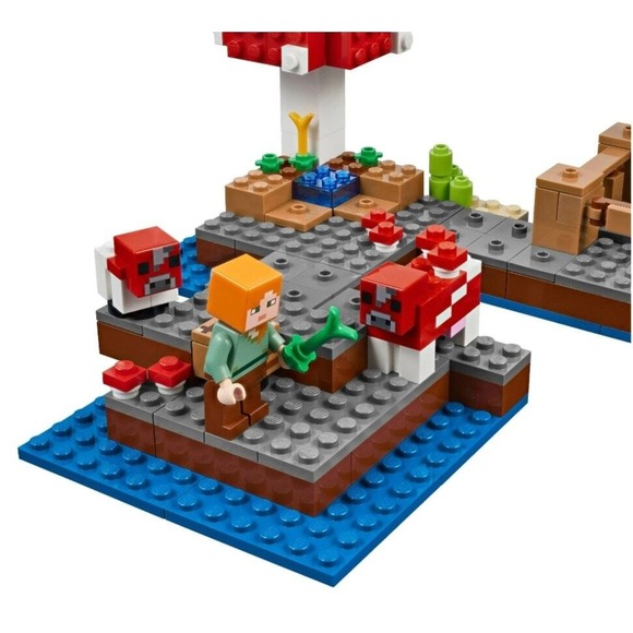 LEGO Minecraft The Mushroom Island - Picture 2 of 8